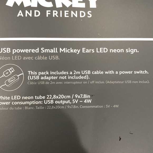 Mickey Mouse LED Neon Sign - Picture 7 of 12